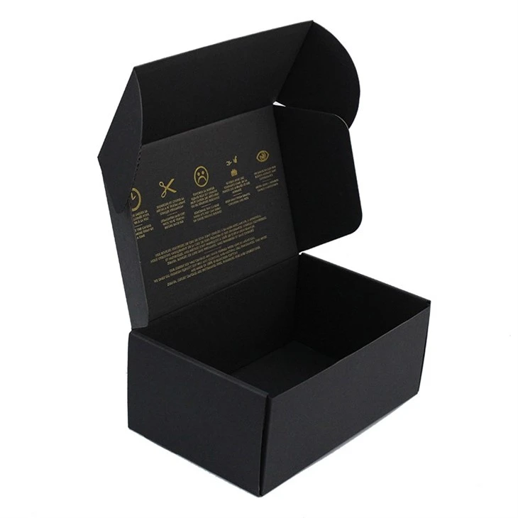 Black Kraft mailer box (4)